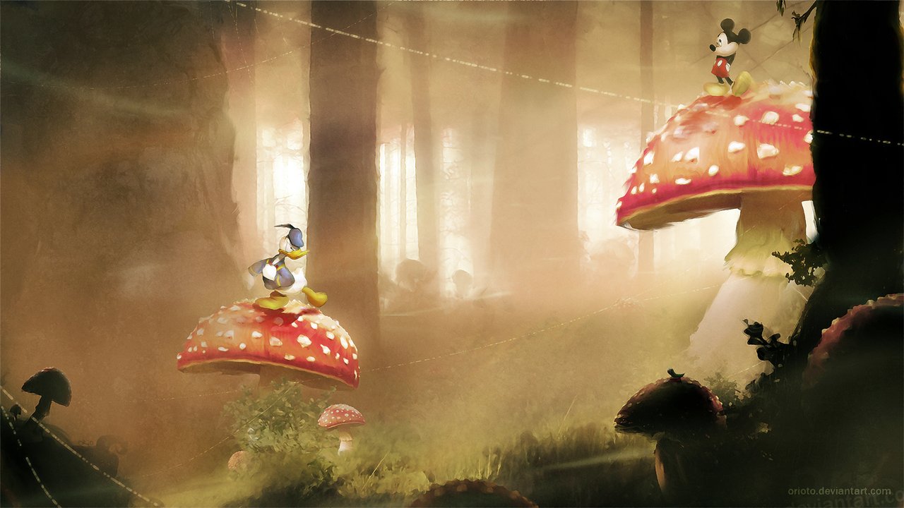 mickey_and_donald_by_orioto